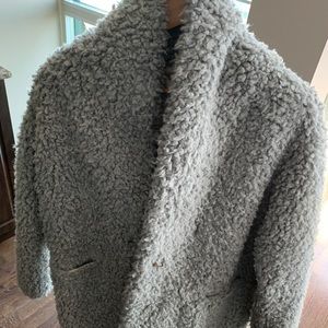 Wilfred Free Jacket in Pearl Grey